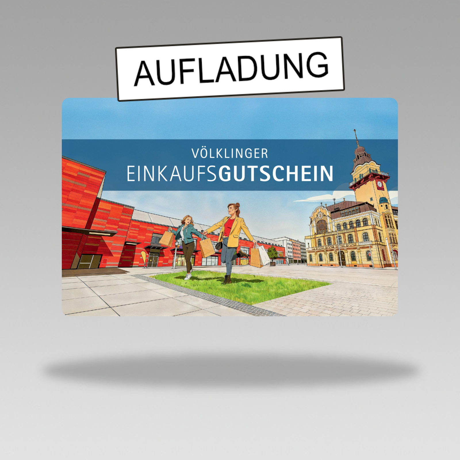 Völklinger Einkaufsgutschein Aufladung